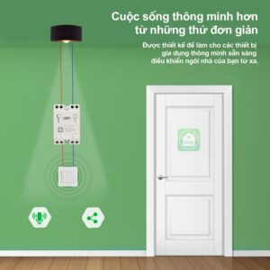 Công Tắc Thông Minh Điều Khiển Từ Xa Hunonic Datic Basic 99K